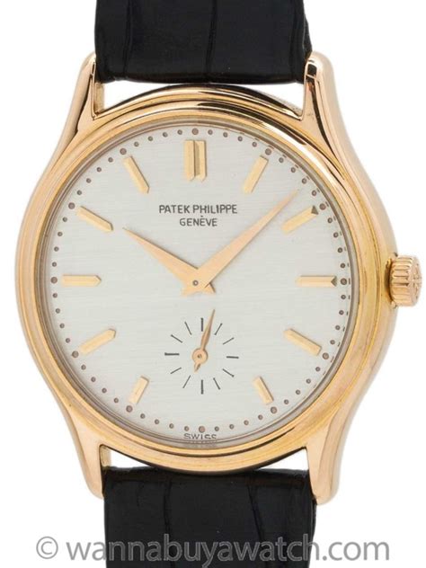 Patek Philippe ref 3923 18K PG circa 1990